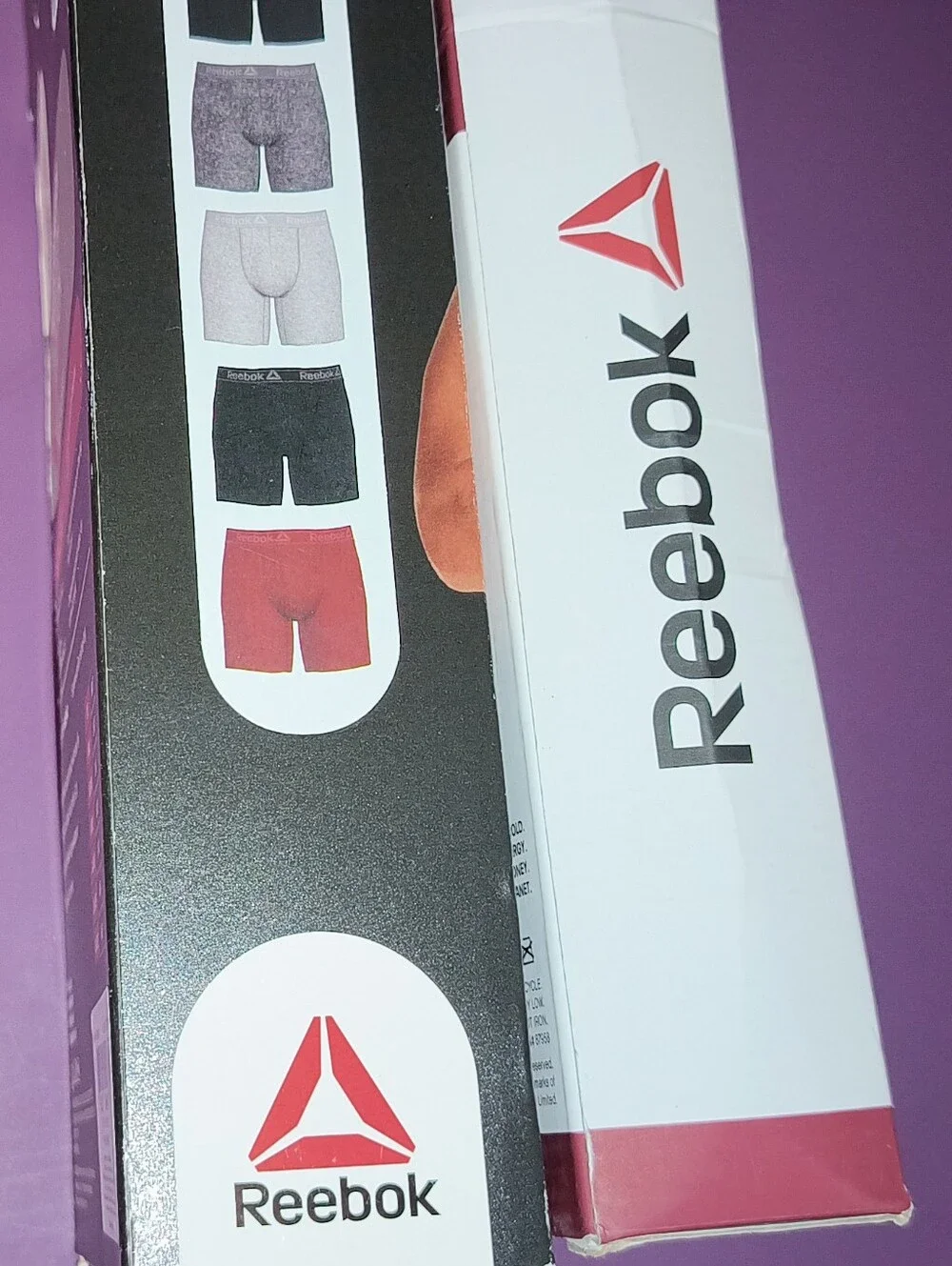 Reebok Men’s Boxer Bundle 2-Pack New in Box